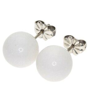 TIFFANY White Earrings